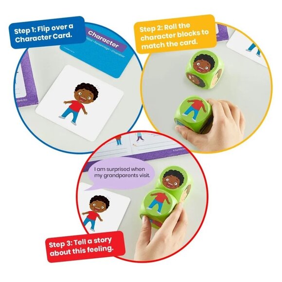 Hand2mind Learn About Feelings Activity Set Multicolor OS - Picture 7 of 13